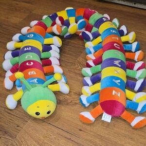 Colorful Caterpillar Alphabet Plush  4.5 Ft Tall Great Xmas Gift